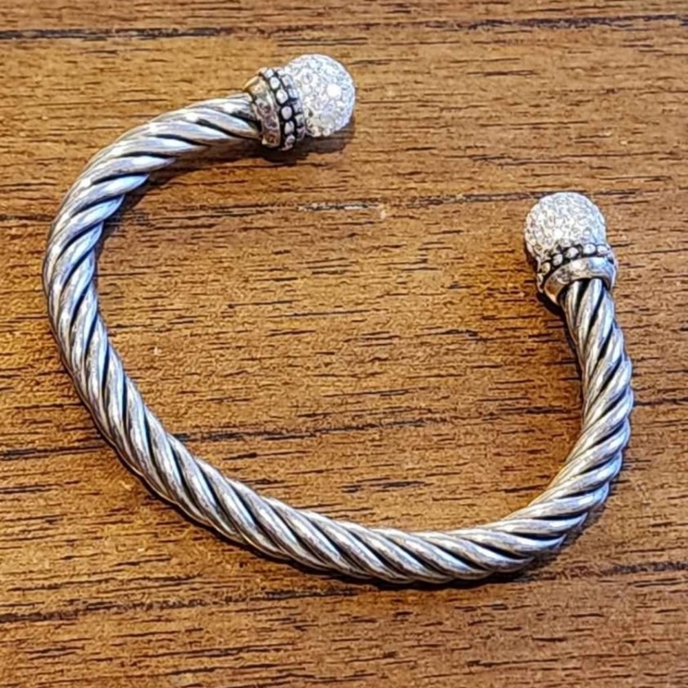 925 Sterling Cable Bracelet